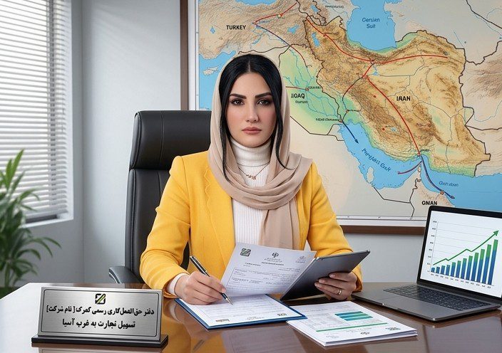 تحول راهبردی حق‌العمل‌کاری رسمی گمرک تا غرب آسیا
